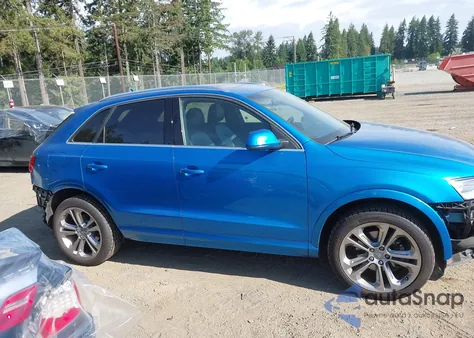 2016 Audi Q3 2.0T Premium Plus from USA, damaged, VIN WA1EFCFS7GR002729